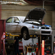 The first Subaru I ever drove, getting some pre-flight checks at Broken Motorsports in Union City, NJ. Photo Credit: Raphael Orlove